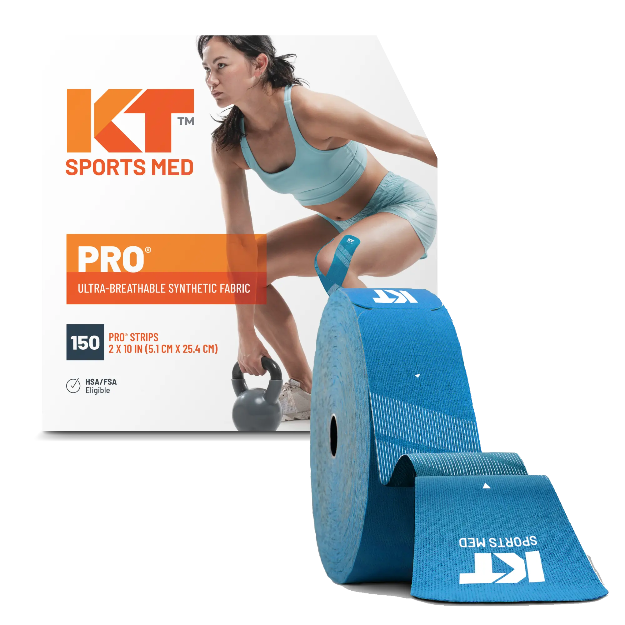 KT Tape Pro® 150 Strip 10" Precut - Image 10