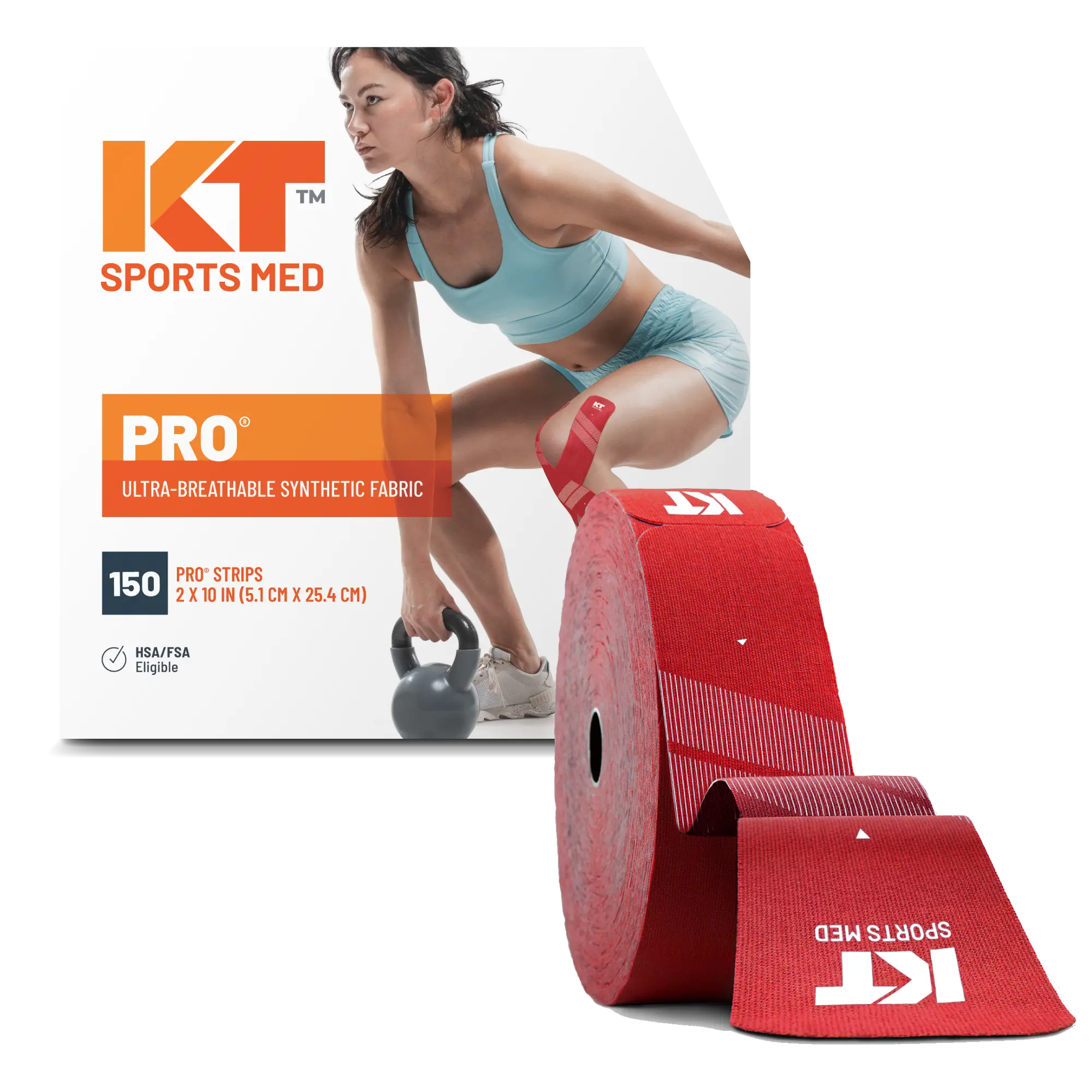KT Tape Pro® 150 Strip 10" Precut - Image 13
