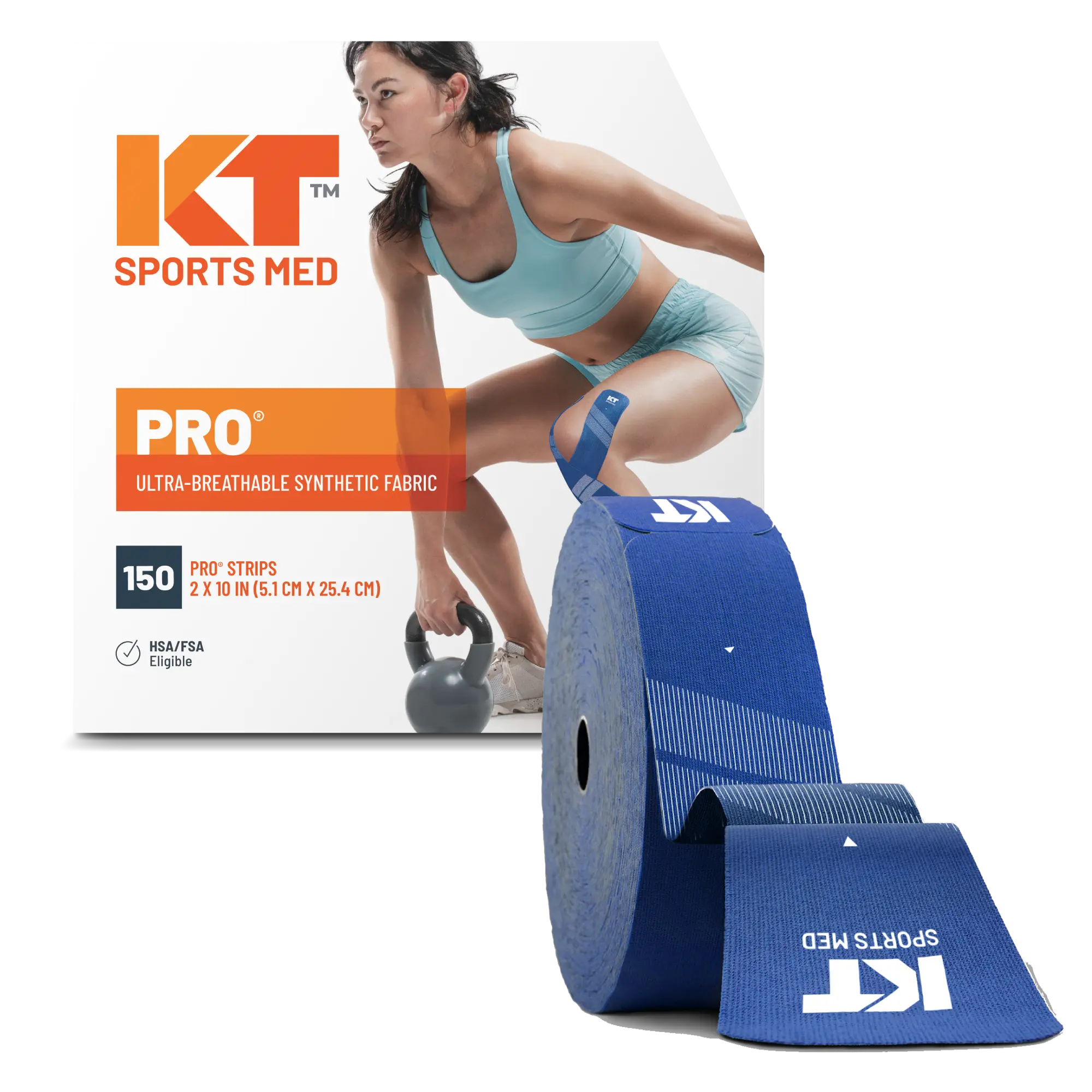 KT Tape Pro® 150 Strip 10" Precut - Image 16