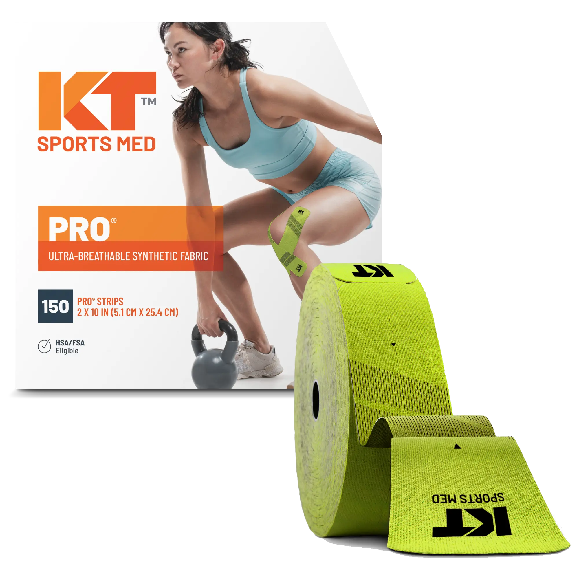 KT Tape Pro® 150 Strip 10" Precut - Image 19
