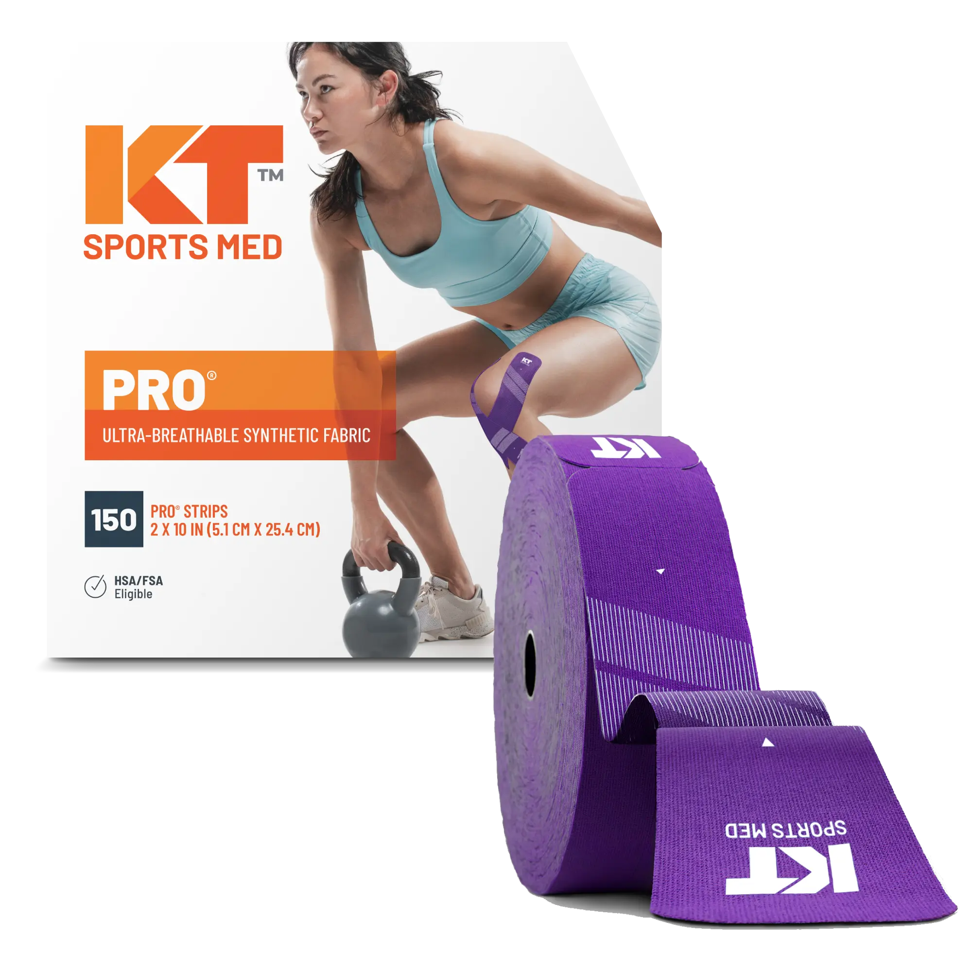KT Tape Pro® 150 Strip 10" Precut - Image 22