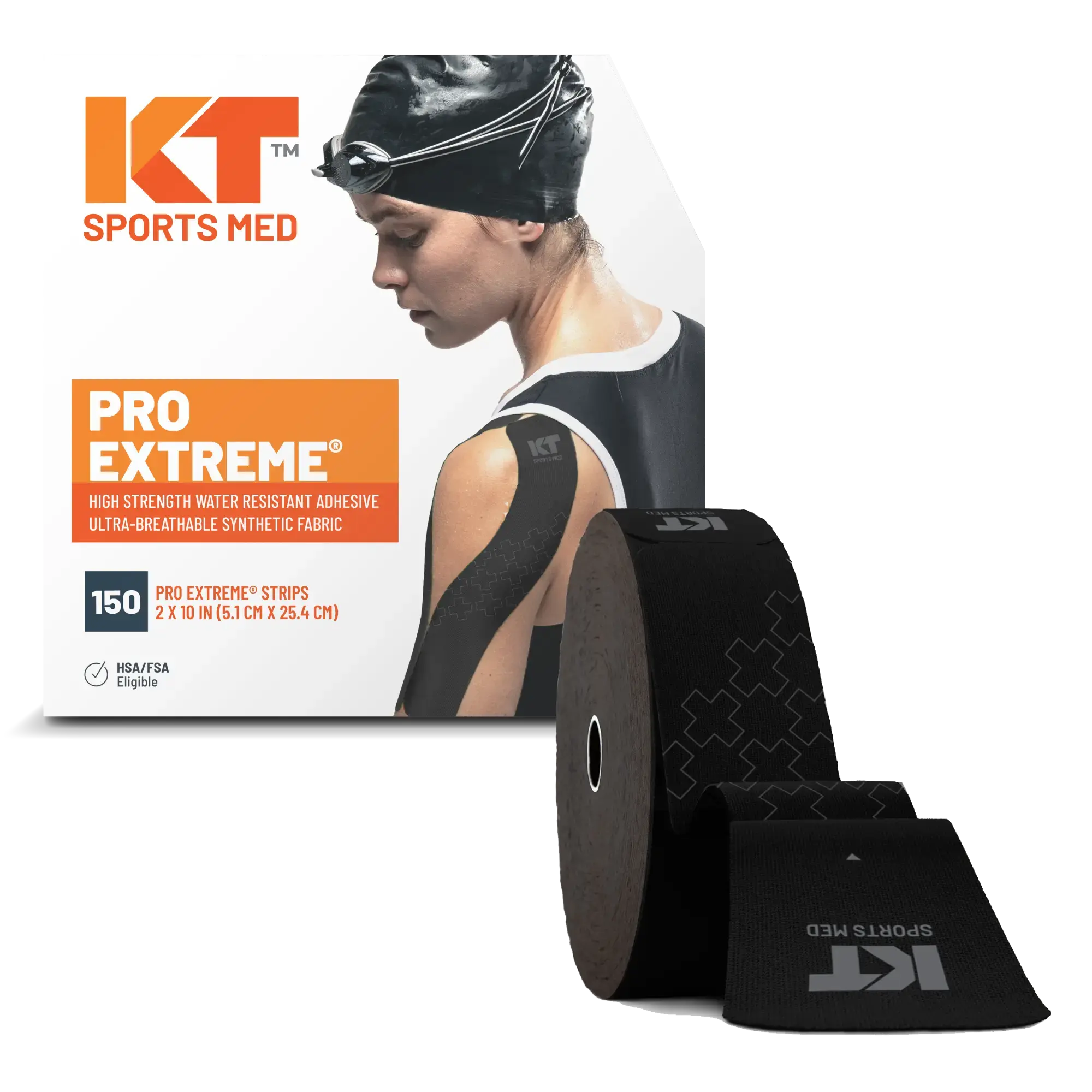 KT Tape Pro Extreme 150 Strip 10" Precut - Image 4
