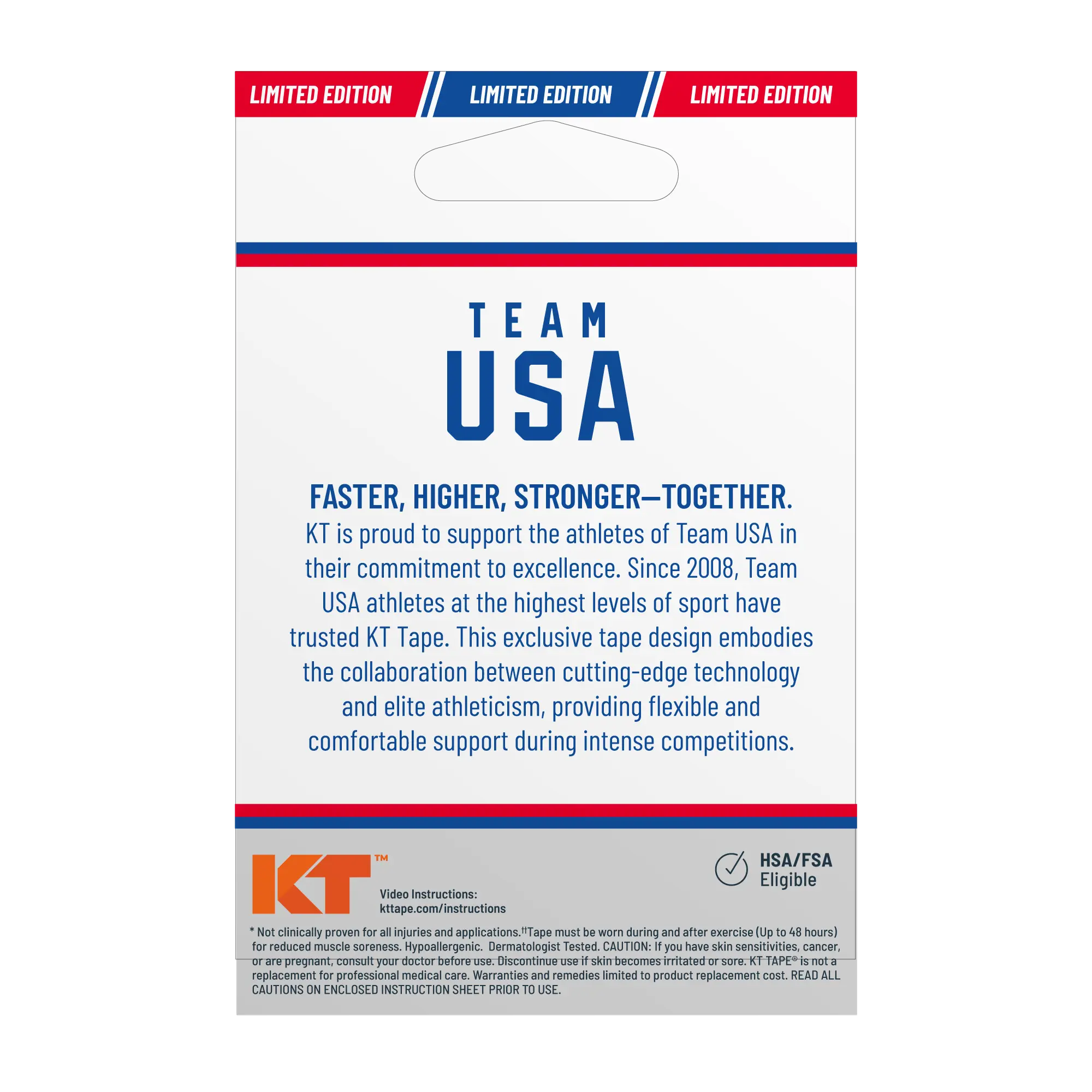 KT Tape Pro® USA - 100% Synthetic Kinesiology Tape, Limited Edition - Image 5