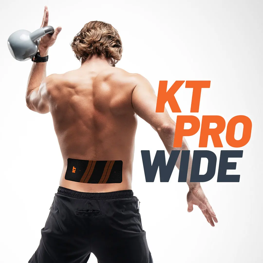 KT Tape Pro® Wide 75 Strip 10" Precut - Image 6